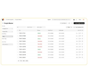 Pricing and freight management in SigzenCEMENT for dynamic and destination-based cost adjustments