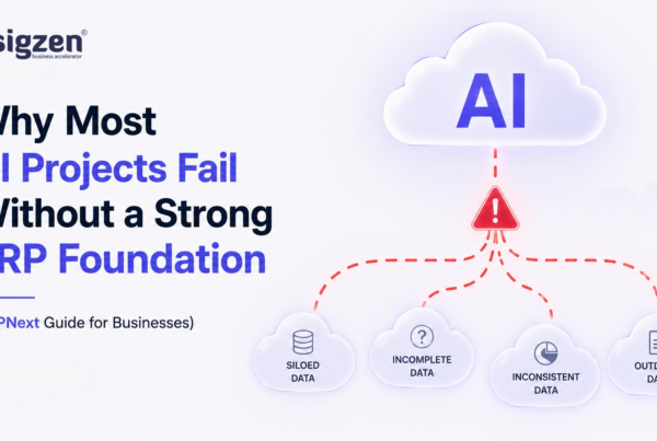 ERPNext and AI integration for connected business operations.