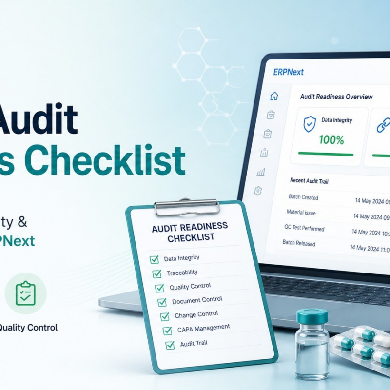 Pharma audit readiness checklist