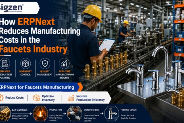 ERPNext Reduces Manufacturing Costs in the Faucets Industry