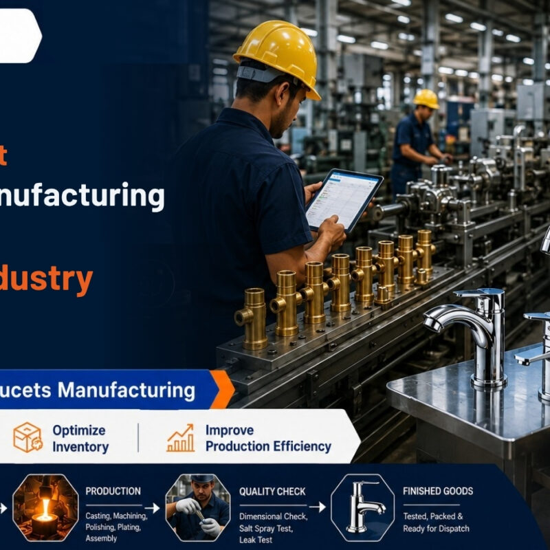 ERPNext Reduces Manufacturing Costs in the Faucets Industry