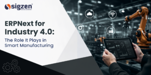 ERPNext as the data backbone connecting IIoT, MES, and machines in an Industry 4.0 smart factory