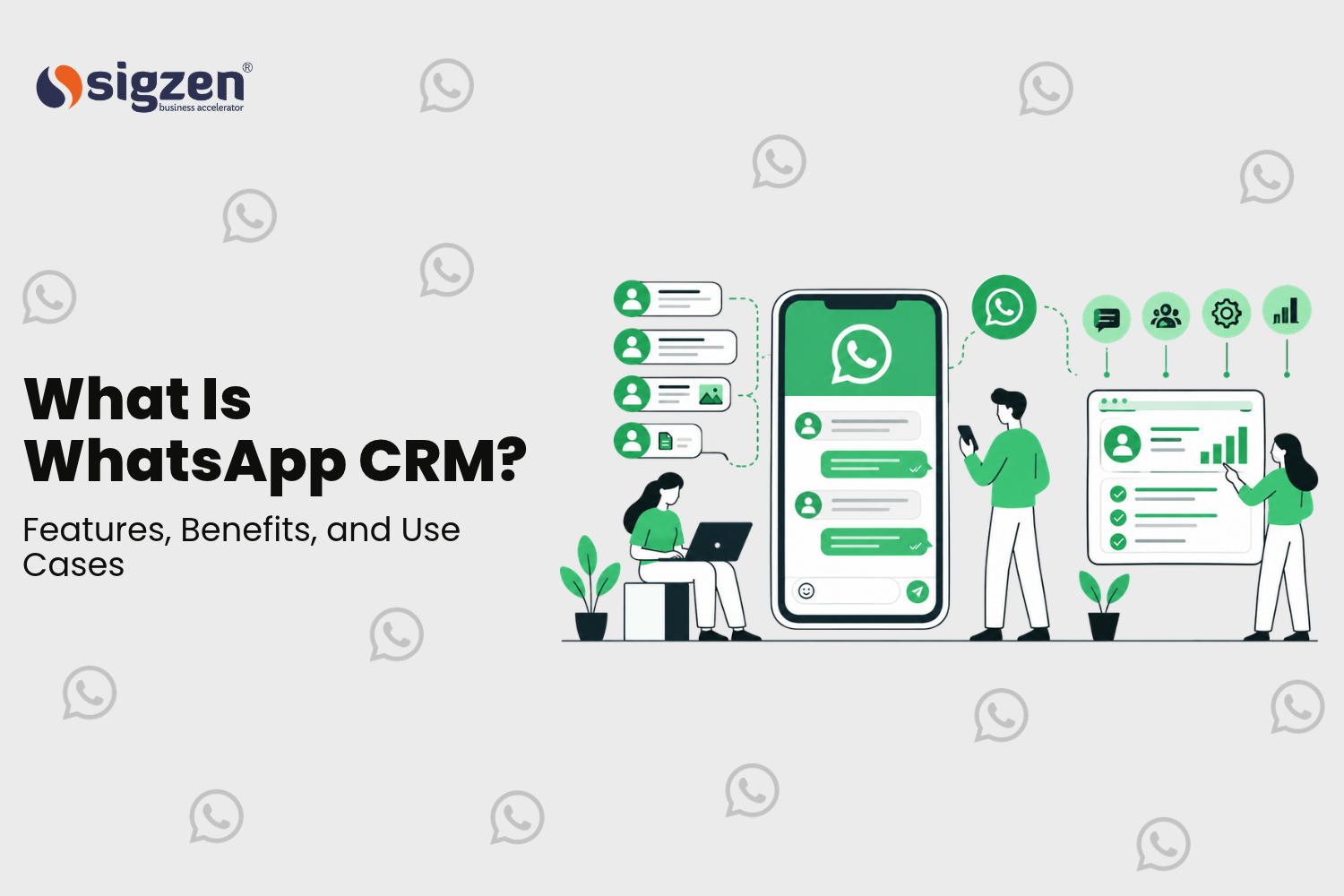 WhatsApp CRM inside ERPNext showing a customer chat linked to a sales order and lead record